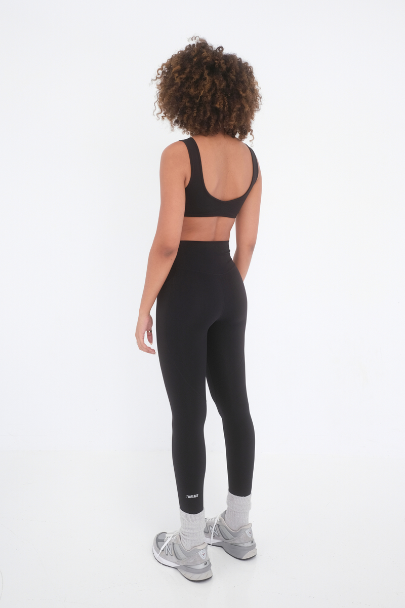 Alpine Sports Bra - Black
