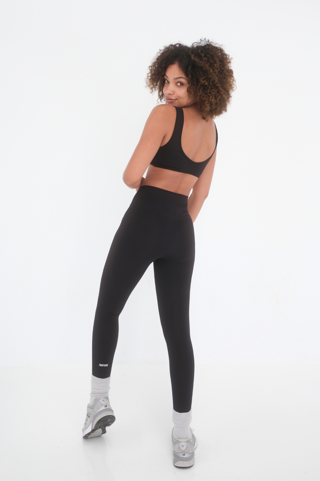 Alpine Sports Bra - Black