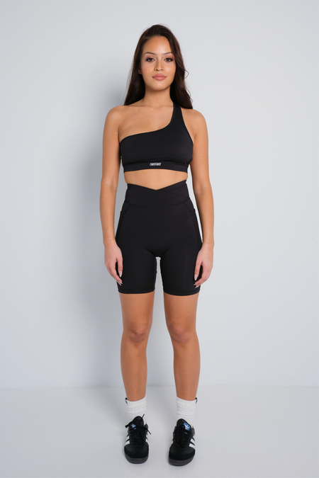 Puffer Quilt Vest - Black