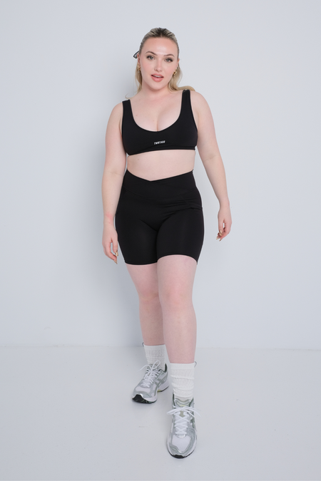 Puffer Quilt Vest - Black