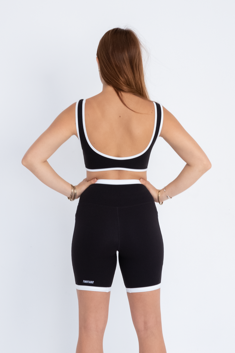 Alpine Pocket Biker Shorts - Contrast