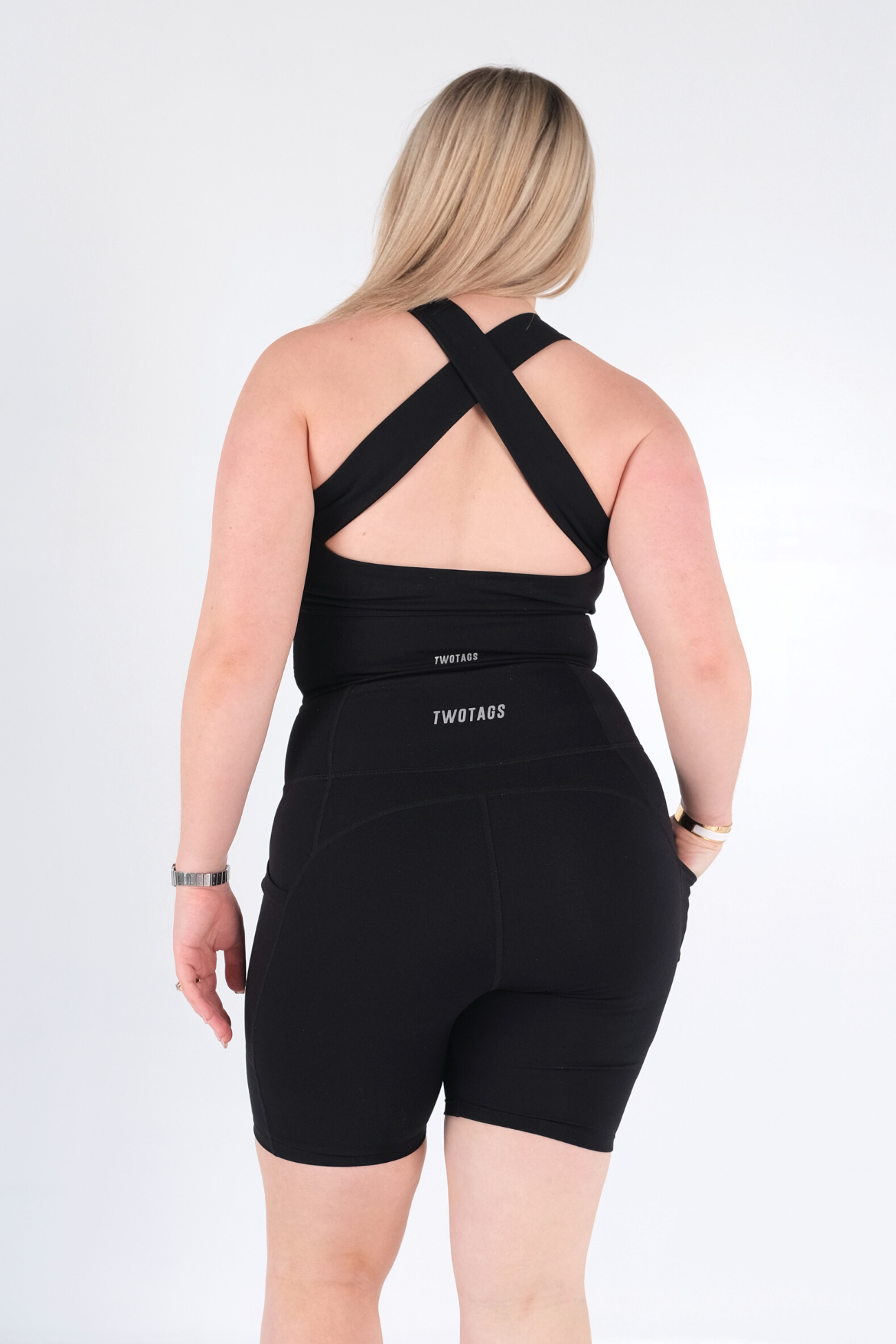 Sweetheart V2 Highwaisted Biker Shorts - Black