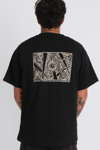 Rhythm Oversized T-Shirt- Black