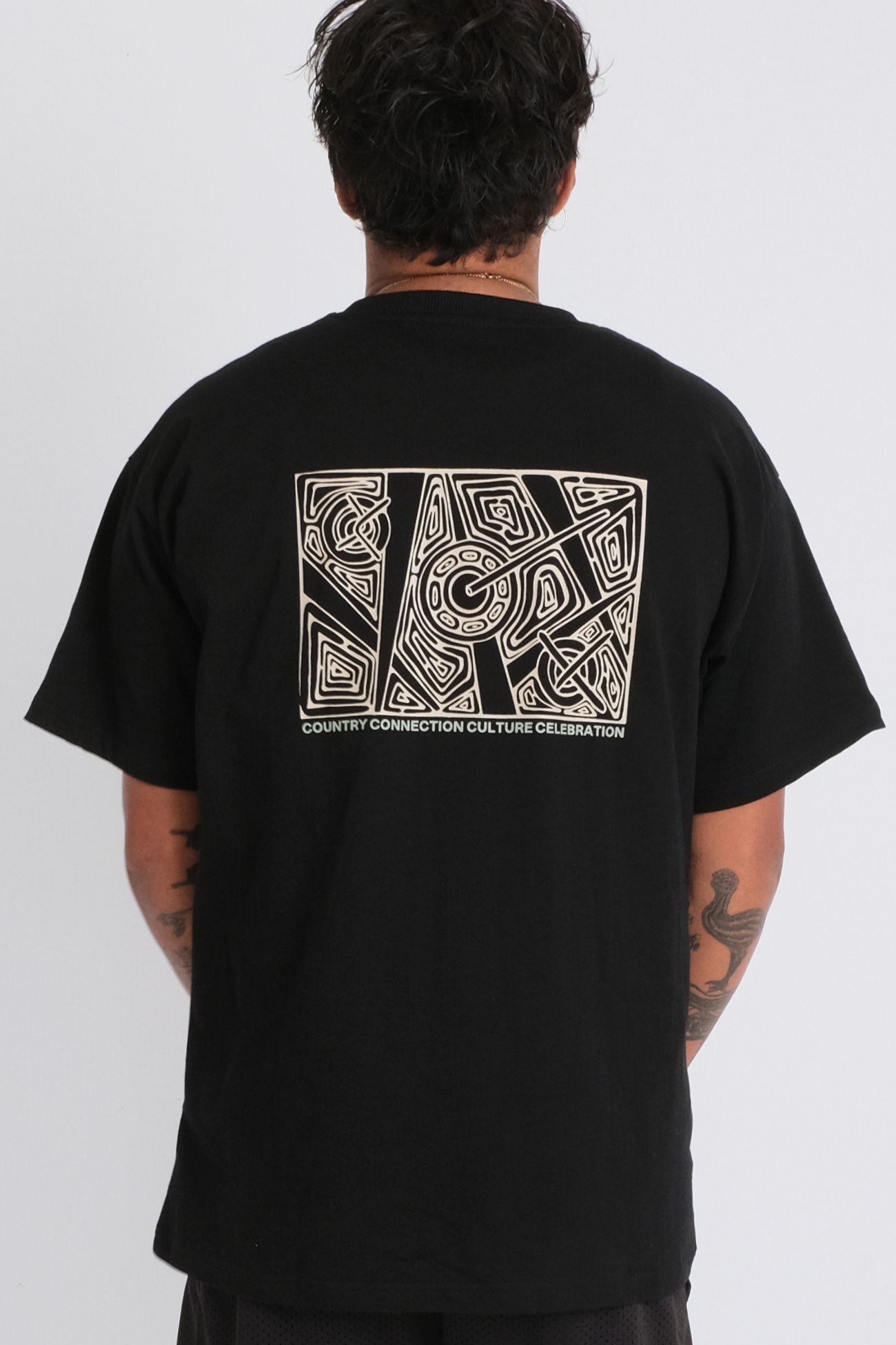 Rhythm Oversized T-Shirt- Black
