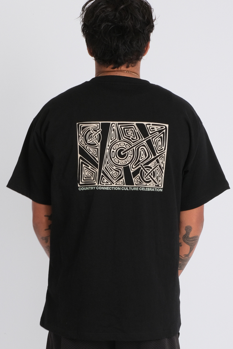Rhythm Oversized T-Shirt- Black