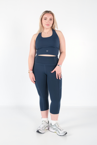 Darling 7/8 Leggings - Ocean Blue