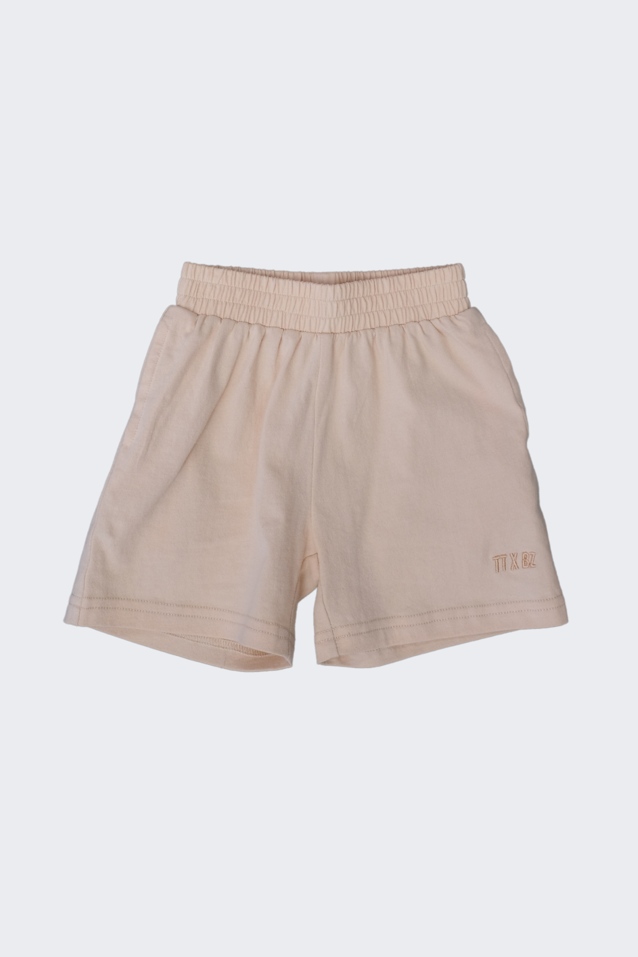 Immy Tee & Mini Me Shorts - Beige Set