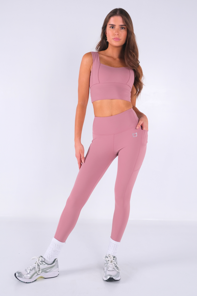 Ardor Sports Bra - Dusty Pink