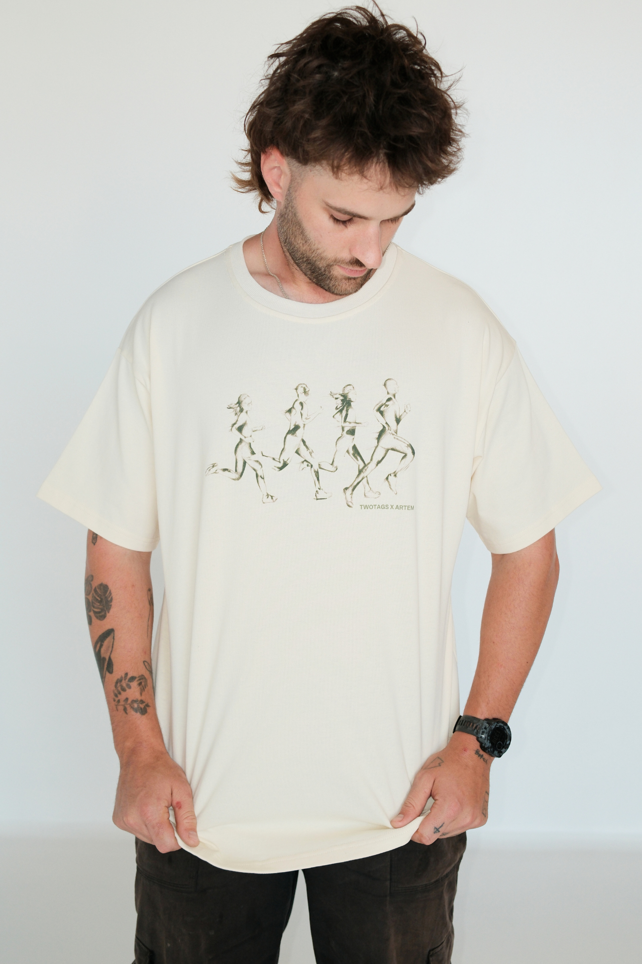 Team Artem Tee - Cream