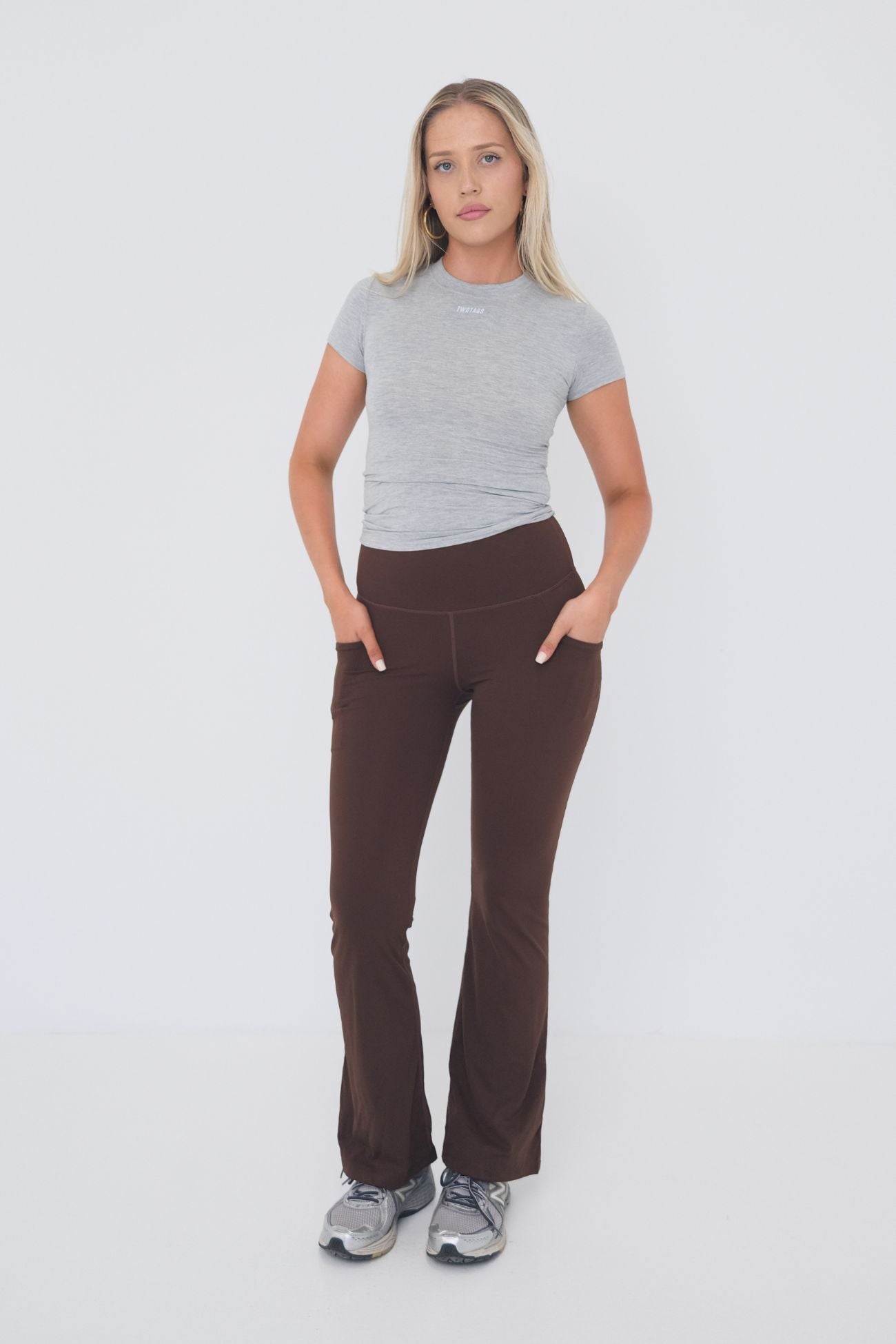 Sculpt Tee - Grey Marl