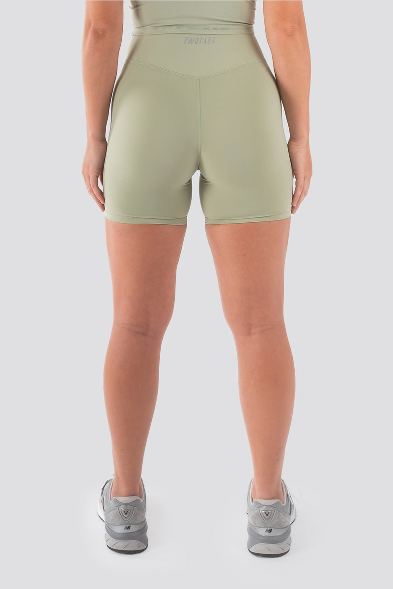 Stellar V2 Mid Biker Shorts - Sage