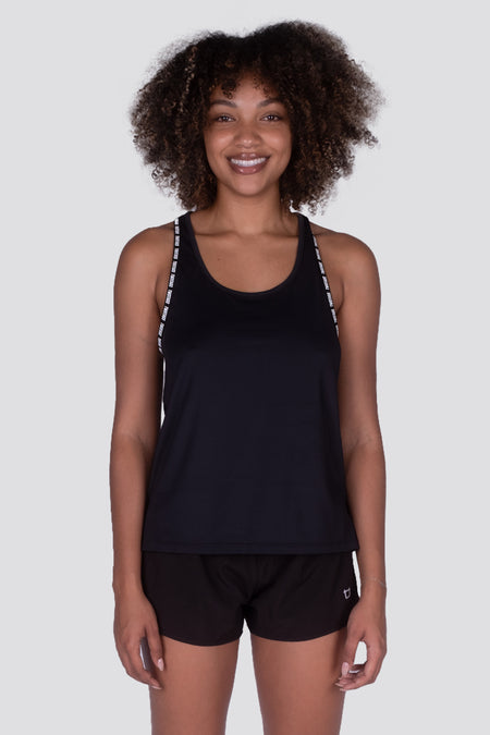 Puffer Quilt Vest - Black