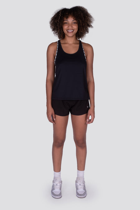 Puffer Quilt Vest - Black